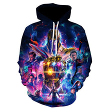 Load image into Gallery viewer, The Avengers 4 Endgame Quantum Realm Cosplay Costume Hoodies Men Hooded Avengers Zipper End Game Sweatshirt Jacket