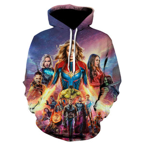 The Avengers 4 Endgame Quantum Realm Cosplay Costume Hoodies Men Hooded Avengers Zipper End Game Sweatshirt Jacket