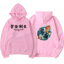 Load image into Gallery viewer, kanye west japanese streetwear Chinese characters Men Hoodies Sweatshirts Fashion Autumn Hip Hop Black Hoodie Erkek sweatshirt