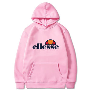 Trendy Faces 2019 autumn winter Fashion Ellesse streetwear coat oversize loose brand men women casual hoodies lovers Printed let