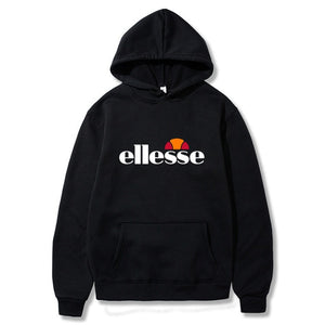 Trendy Faces 2019 autumn winter Fashion Ellesse streetwear coat oversize loose brand men women casual hoodies lovers Printed let