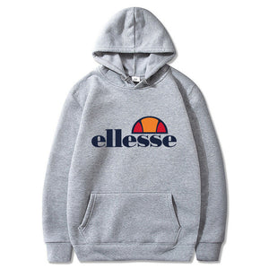 Trendy Faces 2019 autumn winter Fashion Ellesse streetwear coat oversize loose brand men women casual hoodies lovers Printed let