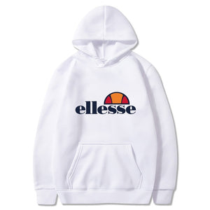 Trendy Faces 2019 autumn winter Fashion Ellesse streetwear coat oversize loose brand men women casual hoodies lovers Printed let